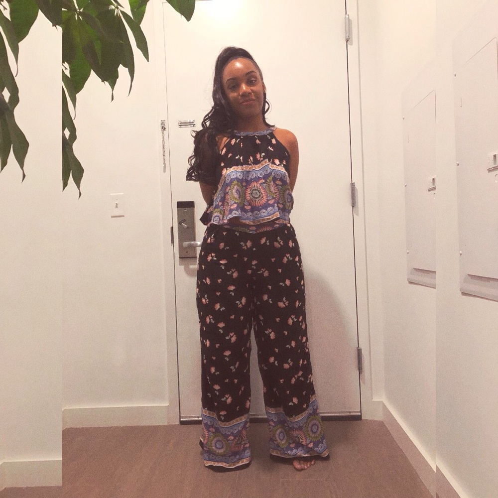 Floral two piece set